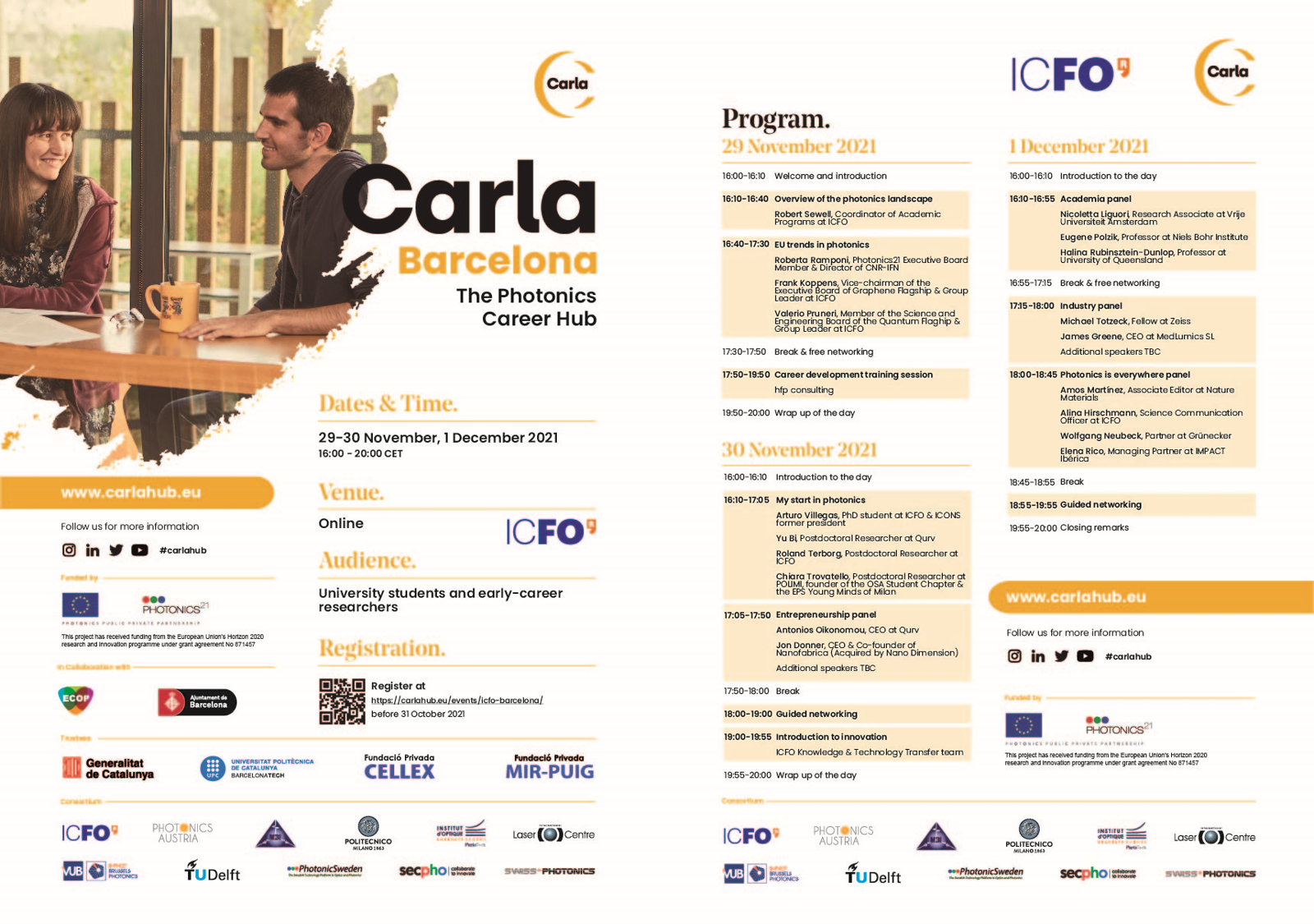 CARLA Camp Barcelona Program