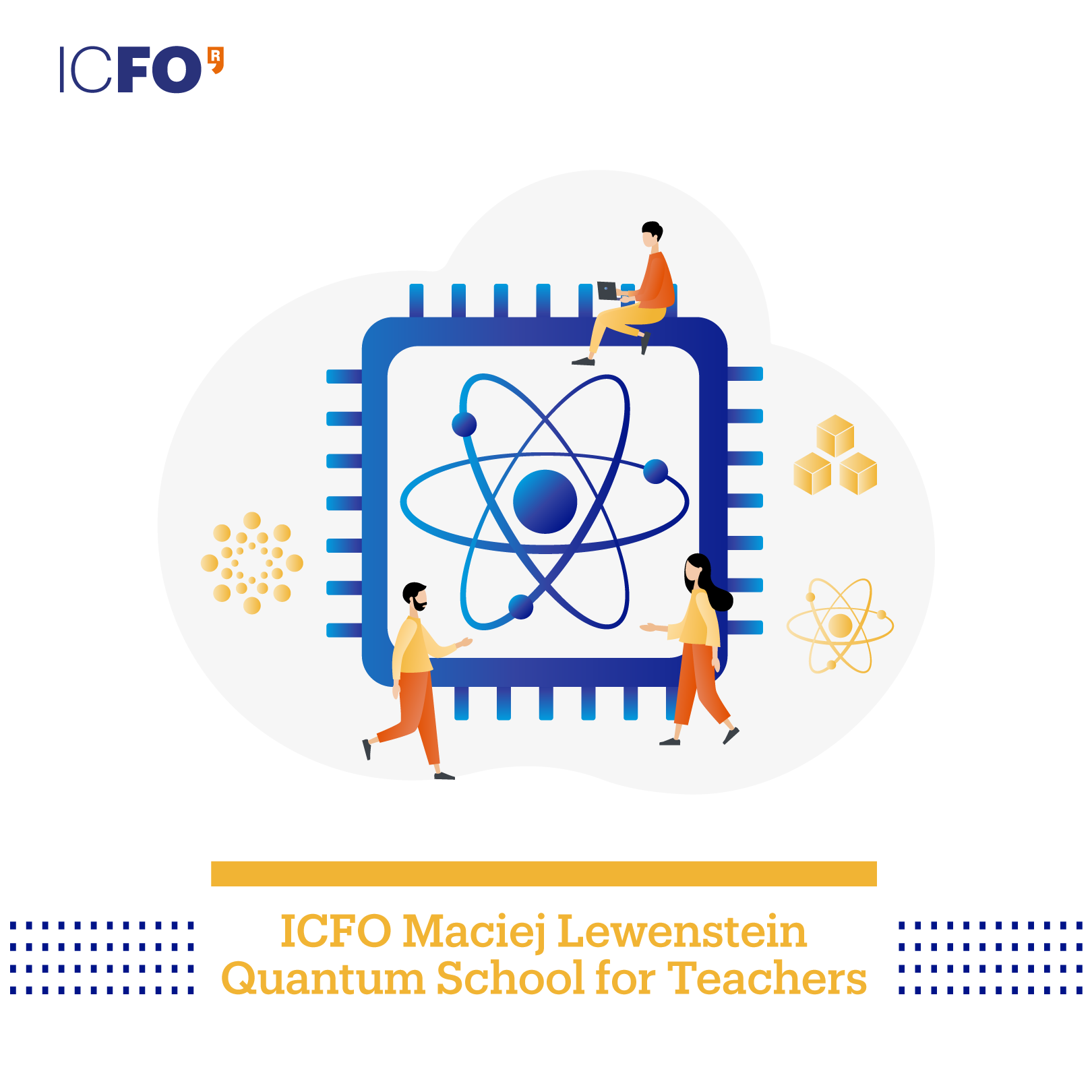 ICFO Maciej Lewenstein Quantum school for teachers - Outreach